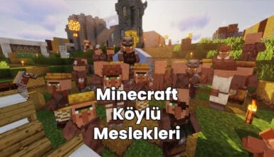 minecraft köylü meslekleri