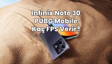 infinix note 30 pubg mobile kaç fps verir