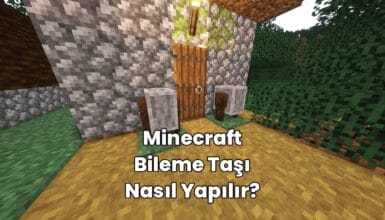 minecraft bileme taşı nasıl yapılır