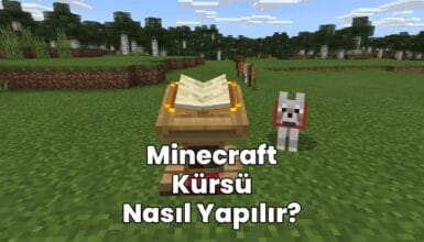 minecraft kürsü nasıl yapılır