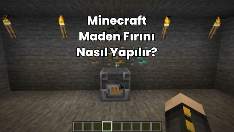 minecraft maden fırını nasıl yapılır
