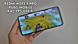 redmi note 9 pro pubg mobile kaç fps verir