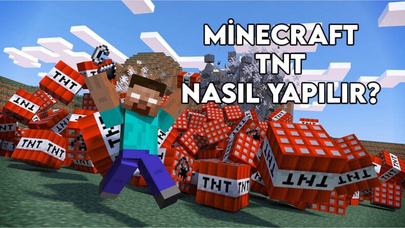 minecraft tnt nasıl yapılır