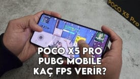 poco x5 pro pubg mobile kaç fps verir